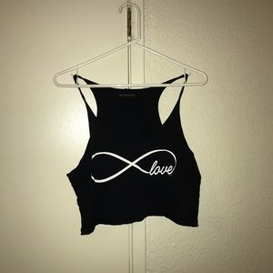 forever love brandy melville crop top